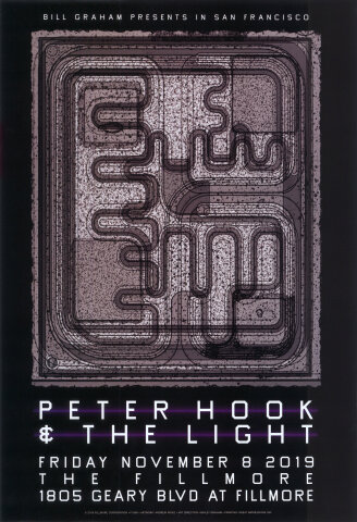 Peter Hook & the Light Poster