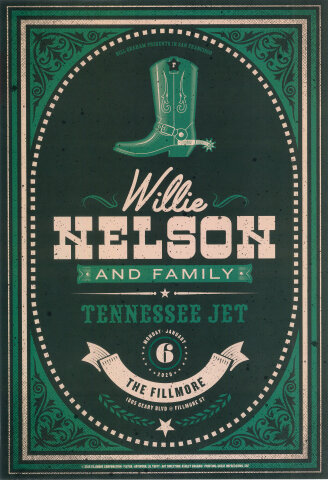Willie Nelson and Family Poster