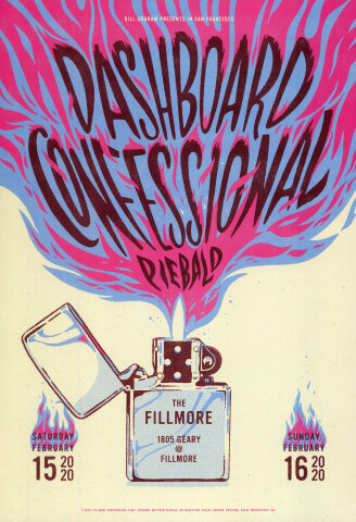 Dashboard Confessional Poster
