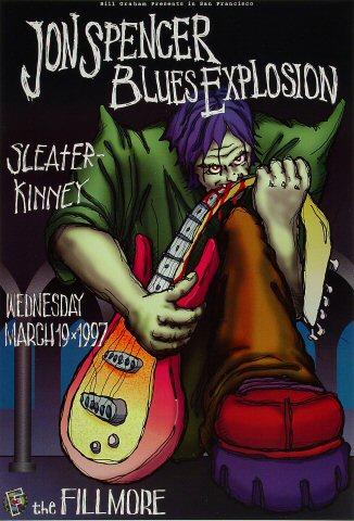The Jon Spencer Blues Explosion Poster