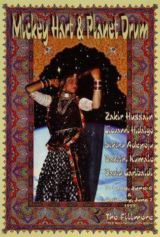 Mickey Hart & Planet Drum Poster