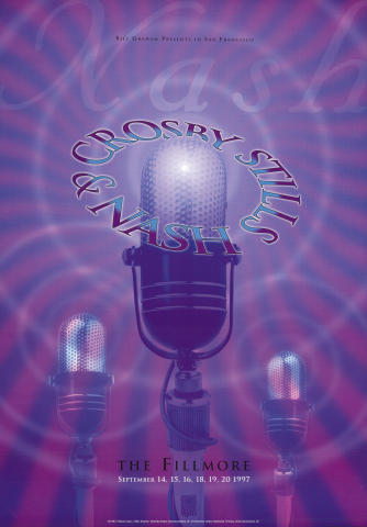 Crosby, Stills & Nash Poster