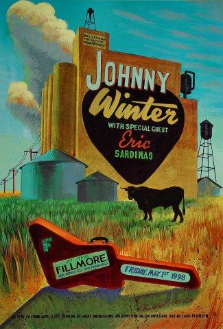 Johnny Winter Poster