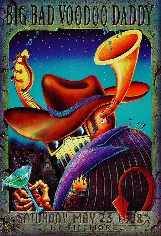 Big Bad Voodoo Daddy Poster