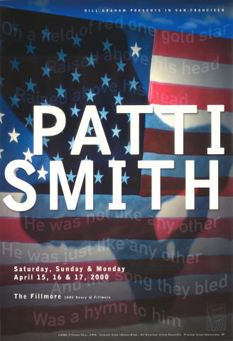 Patti Smith Poster