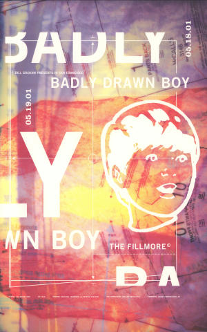 Badly Drawn Boy Poster