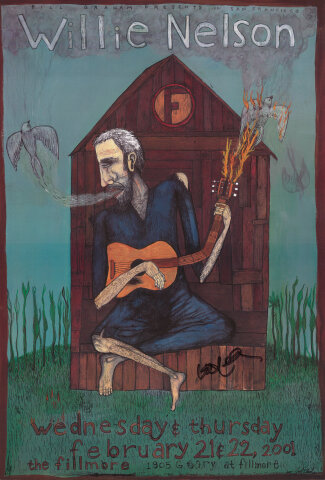 Willie Nelson Poster