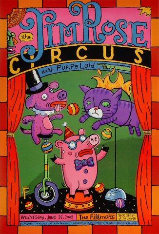 Jim Rose Circus Side Show Poster