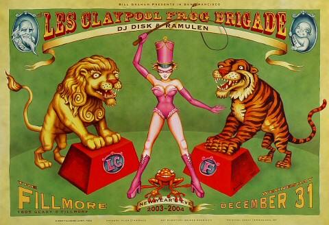 Les Claypool's Frog Brigade Poster