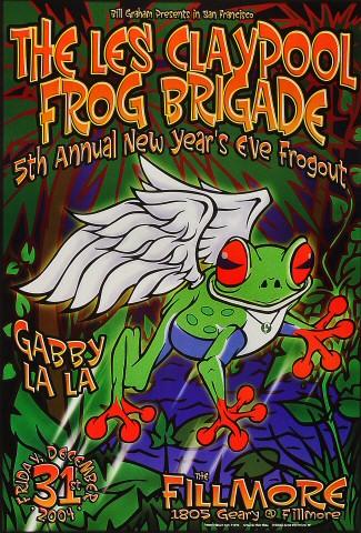 Les Claypool's Frog Brigade Poster