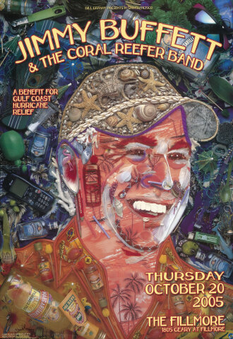 A Benefit For Gulf Coast Hurricane Relief Poster