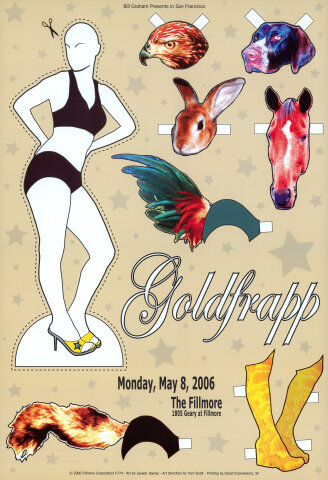 Goldfrapp Poster