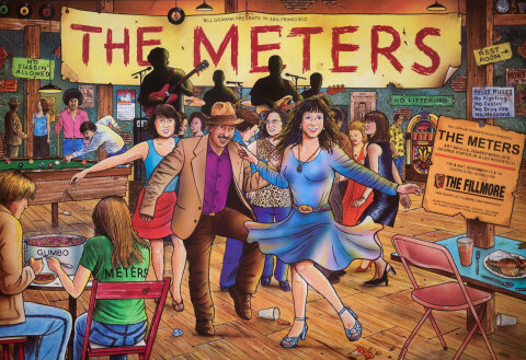 The Meters Poster