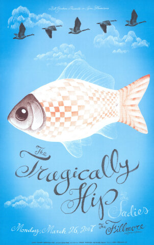 Tragically Hip Poster