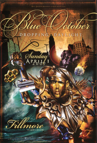 Blue October Poster