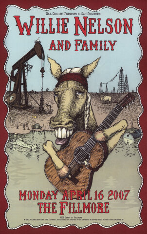 Willie Nelson and Family Poster