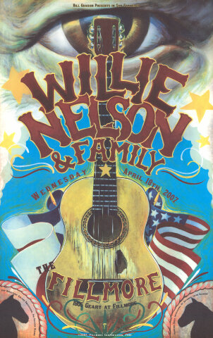 Willie Nelson and Family Poster