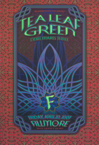 Tea Leaf Green Poster
