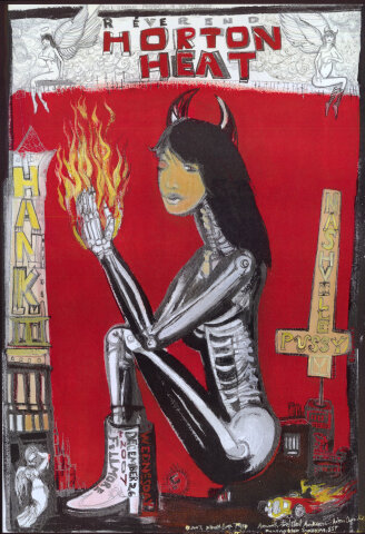 Reverend Horton Heat Poster