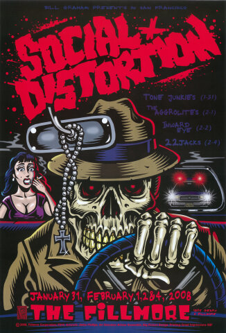 Social Distortion Poster