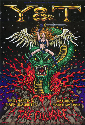 Y&T Poster