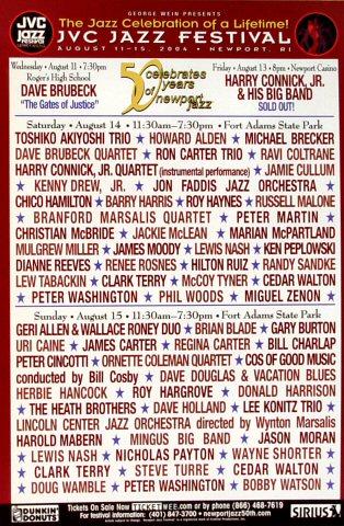 JVC Jazz Festival New York Handbill
