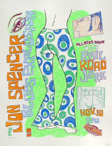 The Jon Spencer Blues Explosion Poster