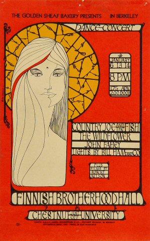 Country Joe & the Fish Handbill