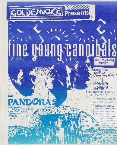 Fine Young Cannibals Handbill