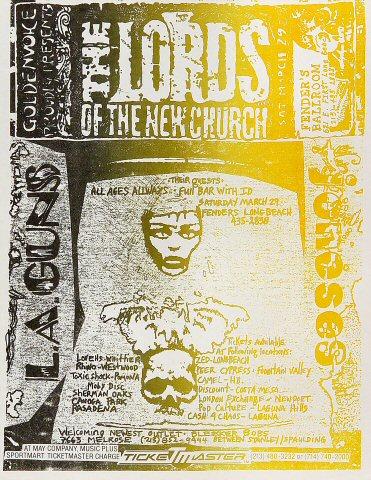 Lords of the New Church Handbill