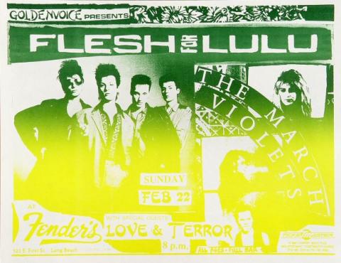 Flesh for Lulu Handbill