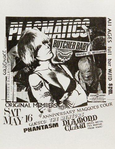 Plasmatics Handbill