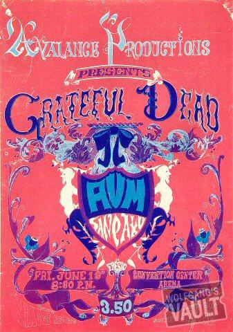 Grateful Dead Handbill