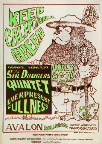 The Sir Douglas Quintet Poster