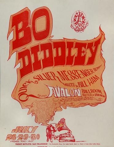 Bo Diddley Handbill