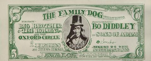 Big Brother and the Holding Company Handbill