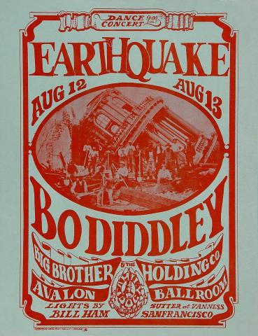 Bo Diddley Handbill