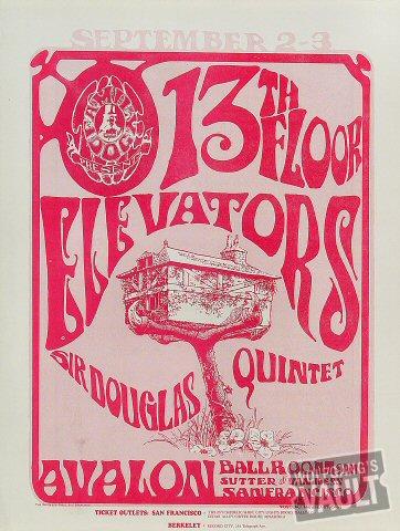 13th Floor Elevators Handbill
