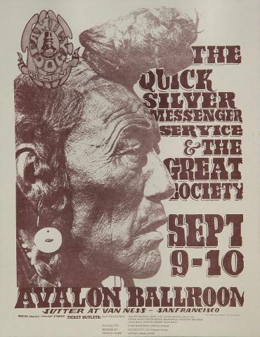 Quicksilver Messenger Service Handbill