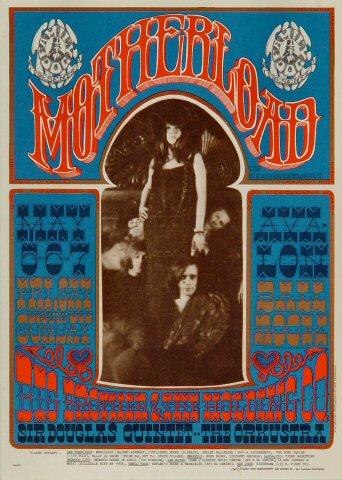 Big Brother and the Holding Company Vintage Concert Poster from