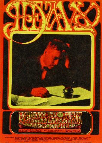 Country Joe & the Fish Postcard