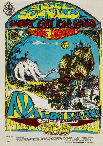 Siegel-Schwall Band Postcard