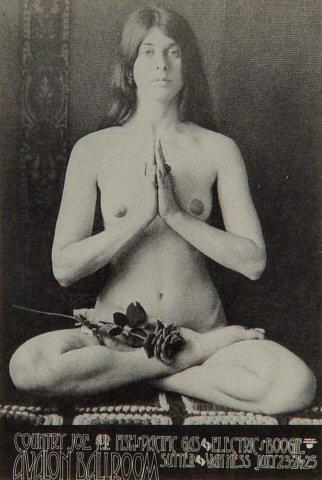 Country Joe & the Fish Vintage Ticket