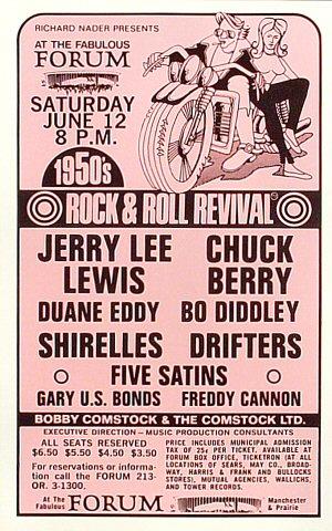 Jerry Lee Lewis Handbill