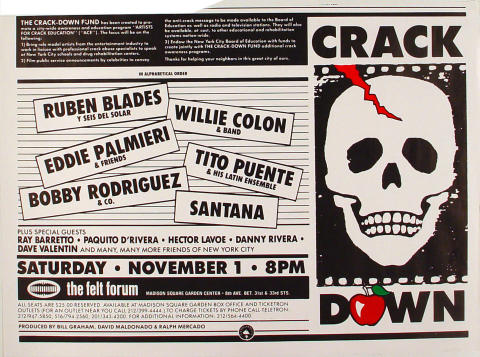 Crack Down Benefit Poster