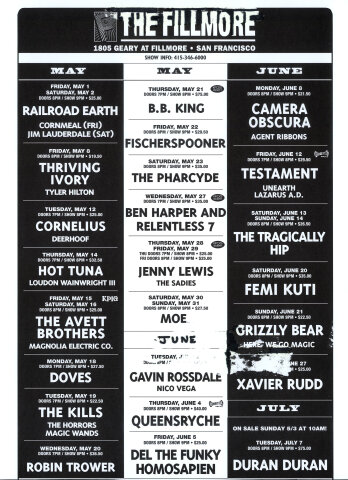 Railroad Earth Poster