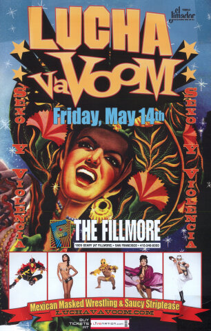 Lucha Va Voom Poster