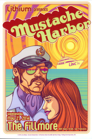 Mustache Harbor Poster
