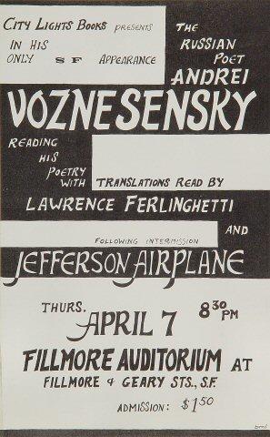 Jefferson Airplane Handbill