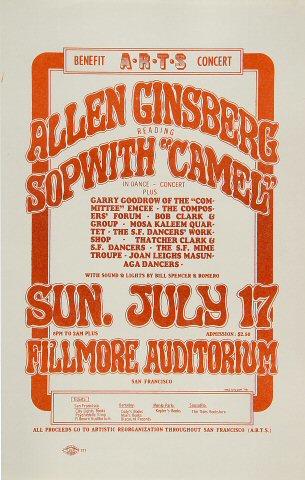 Benefit for Artist Reorganization Throughout San Francisco Handbill